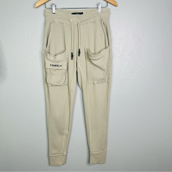 YoungLA Pants Youngla Thermal Lounge Joggers Sz Medium Poshmark